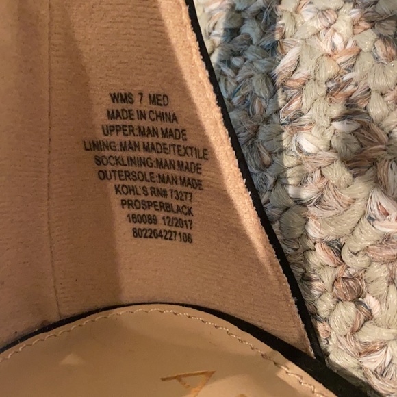 Black Peep Toe Stilettos - Picture 5 of 5